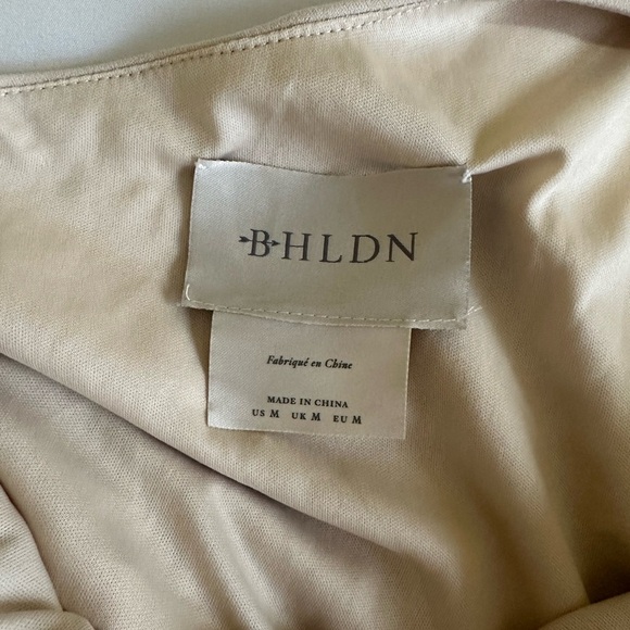 NEW BHLDN One Shoulder Maxi Dress Sz Medium - Picture 2 of 7
